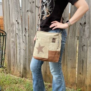 Myra Bag- Leather Star Crossbody